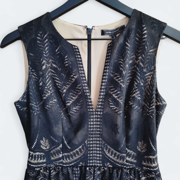 BCBGMaxazria Scarlett Tiered Dress Womens Size 2 - Picture 4 of 12